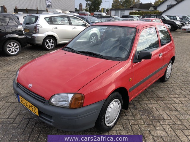 Duwen manager Groene achtergrond TOYOTA Starlet 1.3 #68422 - used, available from stock